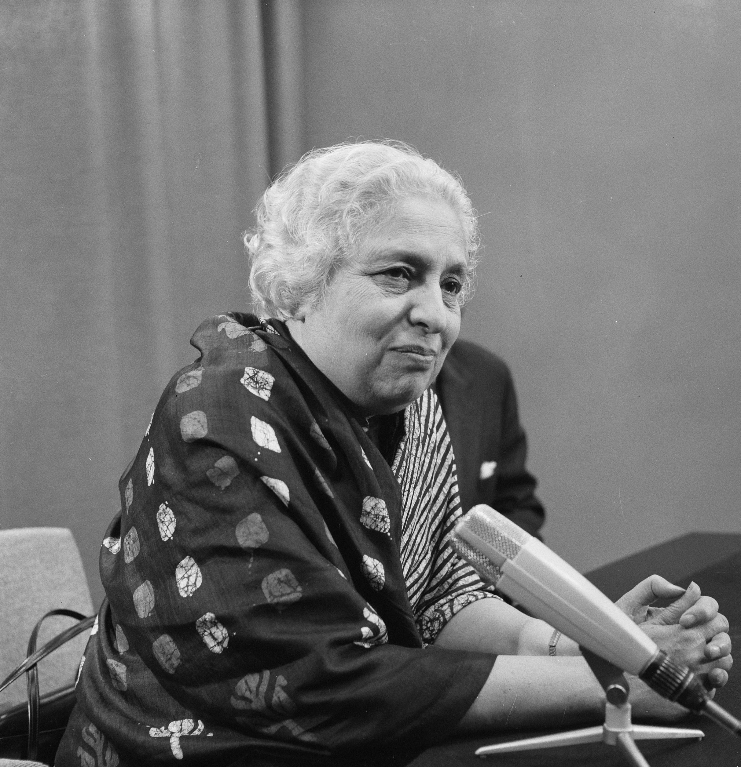 Vijaya Lakshmi Pundit in 1965